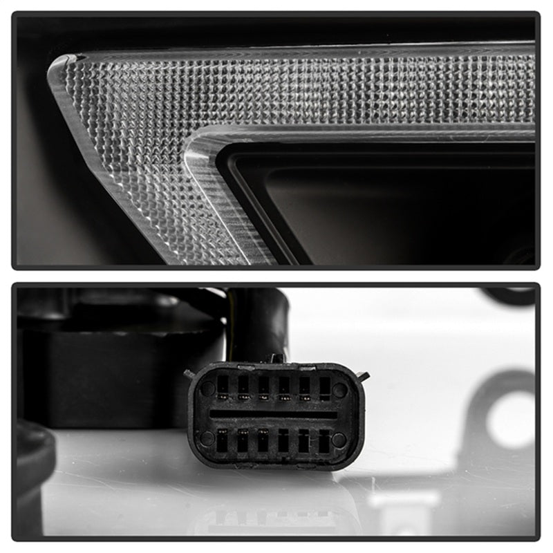 Spyder 19-22 Dodge Ram 2500/3500 (Halogen Model Only) Proj. Headlights (PRO-YD-DR19HDHALAP-SEQ-BK) SPYDER