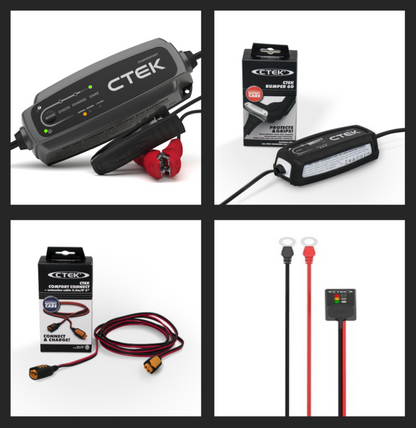 CTEK Ultimate Powersports Battery Charging Kit - 99-UPOWR-KIT