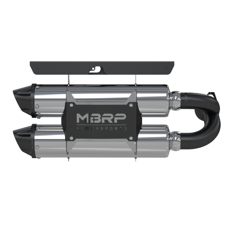 MBRP 2014 Polaris RZR XP 1000 Stacked Dual Slip-On Performance Series Exhaust MBRP
