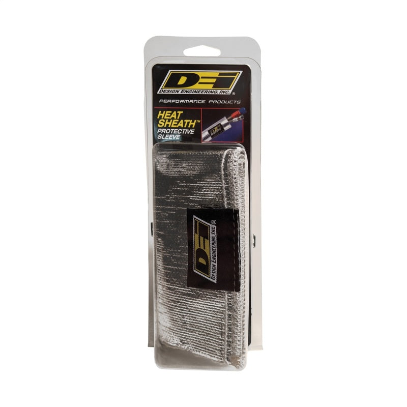 DEI Heat Sheath 1-1/2in I.D. x 3ft - Aluminized Sleeving- Sewn Edge DEI