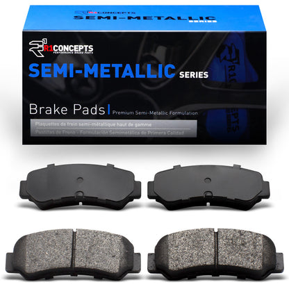 R1 Rear Semi-Metallic Brake Pads 1976-1980 Plymouth Arrow - 2311-0198-00
