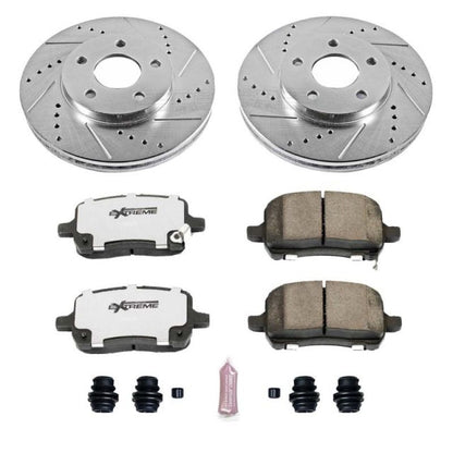Power Stop 08-11 Chevrolet HHR Front Z26 Street Warrior Brake Kit PowerStop
