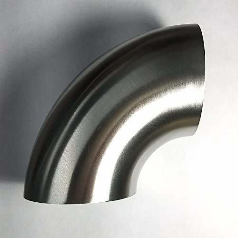 Stainless Bros 4in SS304 90 Deg Elbow -1D Radius - 4in CLR - 16GA/ .065in Wall - No Leg Stainless Bros