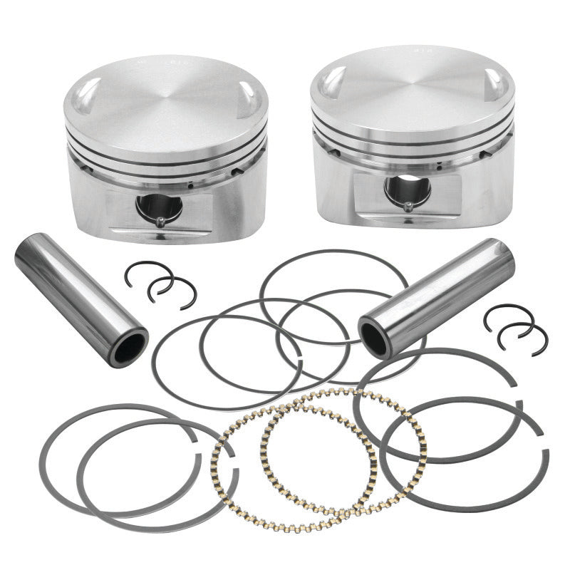 S&S Cycle 84-99 BT Forged 3 5/8in Bore .010in Piston Kit - 92-1901