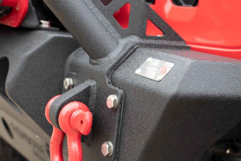 Fishbone Offroad 2018+ Jeep JL/Gladiator Wrangler JL/Gladiator Front Winch Bumper - Black Powdercoat Fishbone Offroad