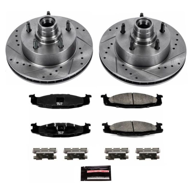 Power Stop 94-01 Ford E-150 Front Z23 Evolution Sport Brake Kit PowerStop