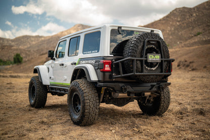 DV8 18-25 Jeep Wrangler JL Body Mounted Tire Carrier