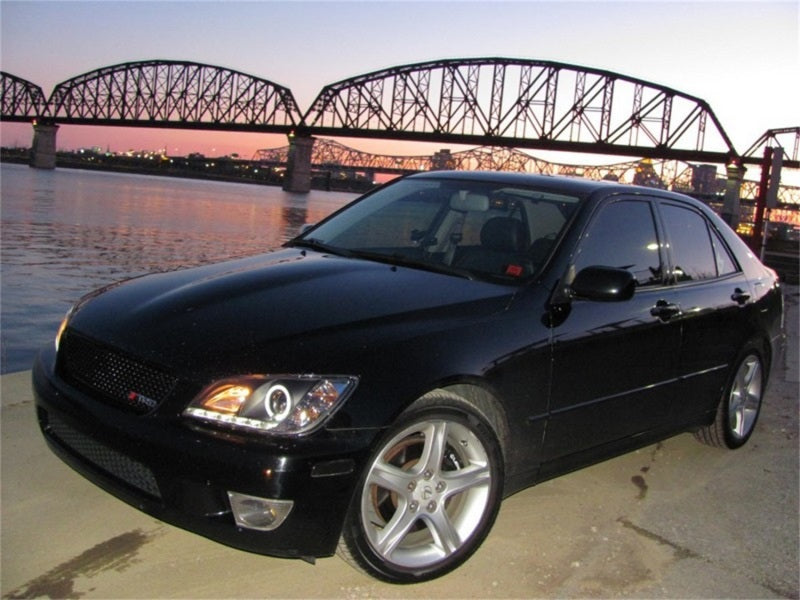 Spyder Lexus IS300 01-05 Projector Headlights Xenon/HID - LED Halo DRL Blk PRO-YD-LIS01-HID-DRL-BK SPYDER