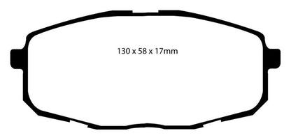 EBC GreenStuff Front Brake Pads - DP21562 EBC