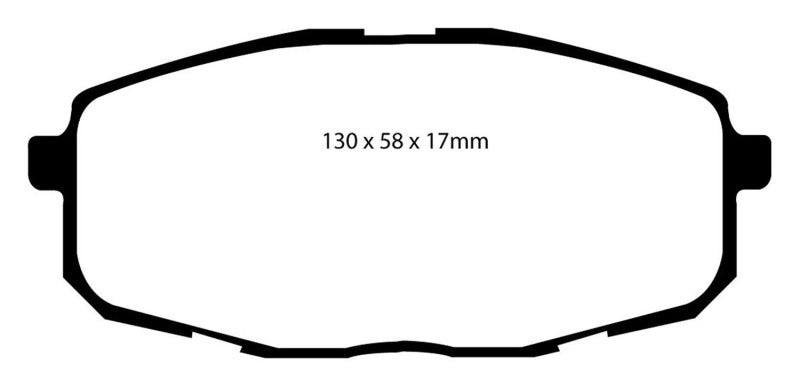 EBC RedStuff Front Brake Pads - DP31562C