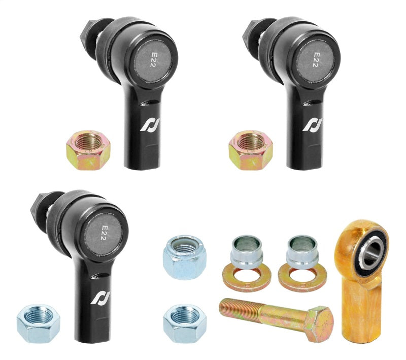 RockJock JL/JT Front Adjustable Sway Bar End Link Rod End Pack Sealed Style RockJock
