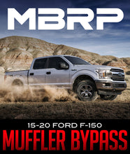 Load image into Gallery viewer, MBRP 2015-2020 Ford F-150 2.7L, 3.5L, 5.0L 3in Muffler ByPass Exhaust (Race Profile) - S5201409