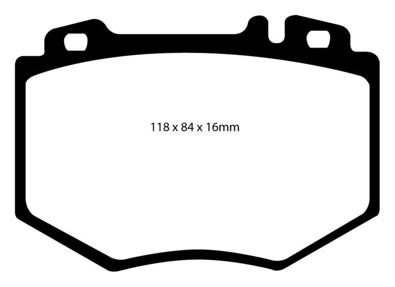 EBC RedStuff Front Brake Pads - DP31487C EBC