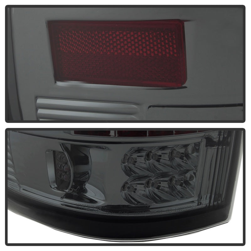 Xtune Ford F150 Styleside 04-08 (Not Fit Heritage & SVT) LED Tail Lights Smoke ALT-ON-FF15004-LED-SM SPYDER