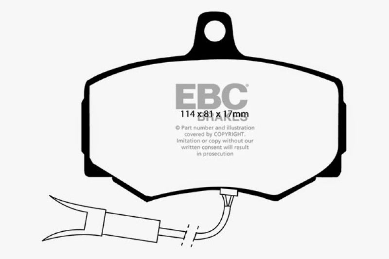 EBC RedStuff Front Brake Pads - DP3756/2C