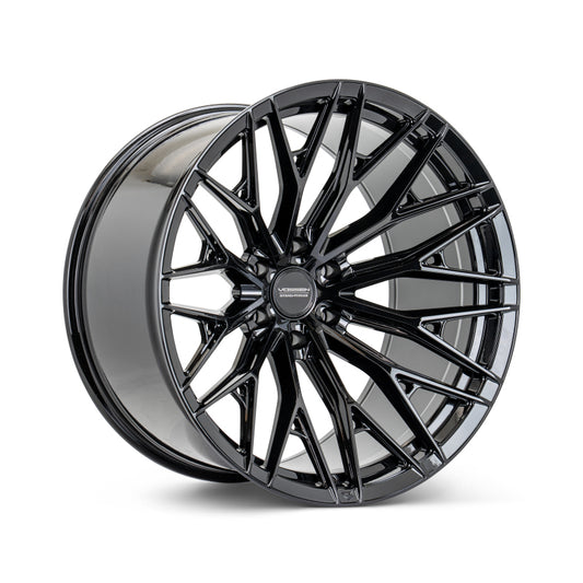 Vossen HFX-6 22x12 - 6x139.7 - ET-44 - Ultra Deep - 106.1 - Gloss Black Wheel
