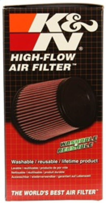 K&N Filter Universal Rubber Filter 3  Flange 4 1/2 Base inch 3 1/2 inch Top 5 3/4 inch Height K&N Engineering
