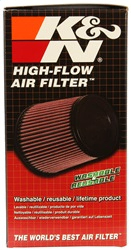 K&N Universal Air Filter - Round Tapered - 3in Top OD x 3.75in Base OD x 6in H x 2.438in Flange ID