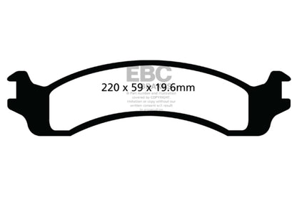 EBC Ultimax2 Front Brake Pads - UD859 EBC