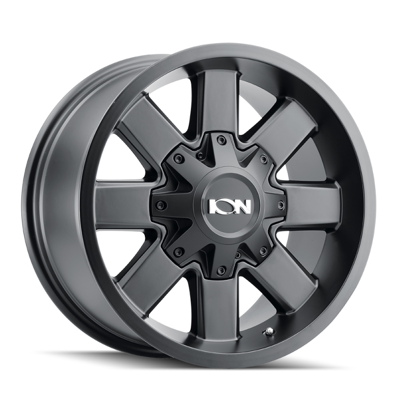 ION 141 18x9 / 8x165.1 BP / 18mm Offset / 125.2mm Hub Satin Black Wheel