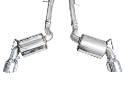 AWE 2023 Nissan Z RZ34 RWD Touring Edition Catback Exhaust System w/ Chrome Silver Tips AWE Tuning