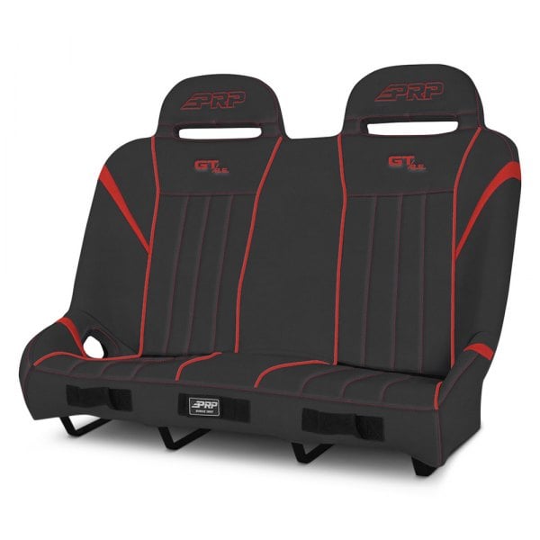 PRP GT/S.E. Rear Suspension Seat- Black/Red