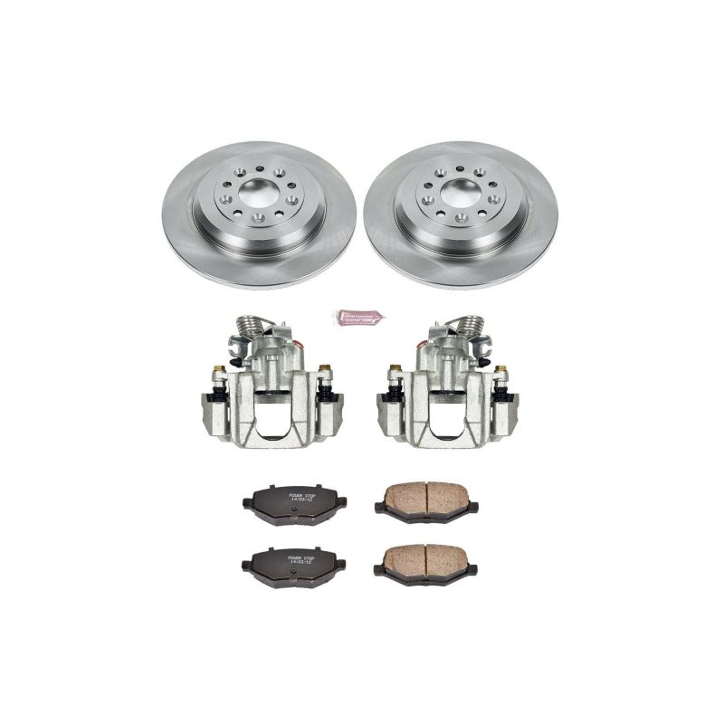 Power Stop 11-15 Ford Edge Rear Autospecialty Brake Kit w/Calipers PowerStop