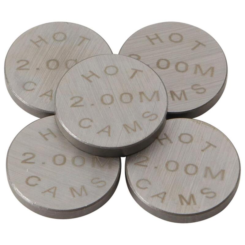 Hot Cams Shim Kits 2.000mm Thickness - 5 Pack