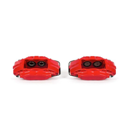 Power Stop 10-15 Chevrolet Camaro Front Red Calipers w/o Brackets - Pair PowerStop