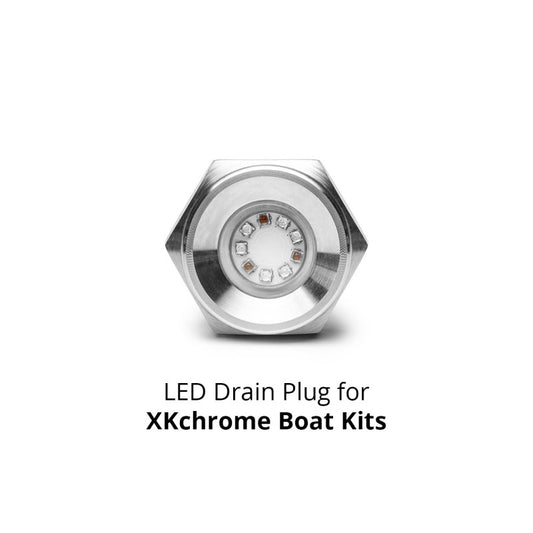 XKGlow 13.5W 1/2in Drain Plug IP 68 Marine Underwater Light - Part XK075003