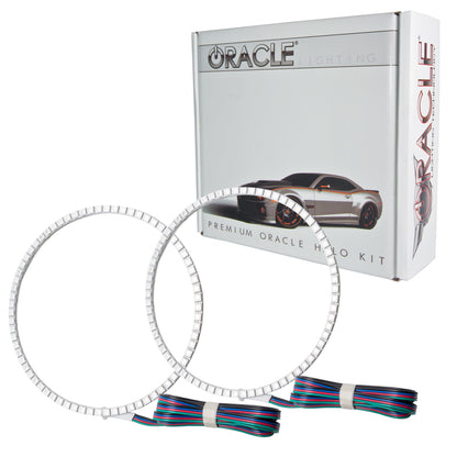 Oracle Ford Mustang 10-12 LED Fog Halo Kit - GT Grille Fogs - ColorSHIFT ORACLE Lighting