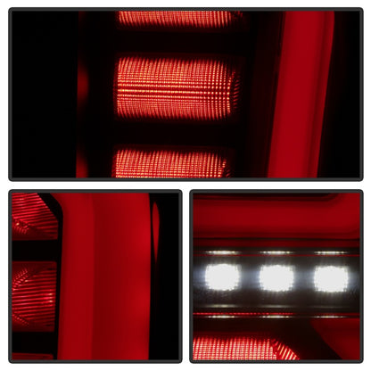 Spyder GMC Sierra 19-20 Incandescent Bulb Model Only LED Tail Lights-Black Smoke ALT-YD-GS19-LED-BSM SPYDER