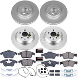 Power Stop 12-15 Land Rover Range Rover Evoque Front & Rear Z23 Coated Brake Kit