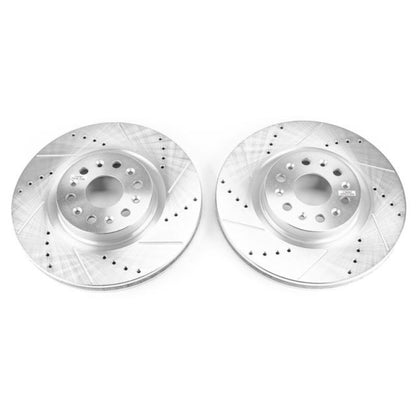 Power Stop 18-19 Buick Enclave Front Evolution Drilled & Slotted Rotors - Pair PowerStop