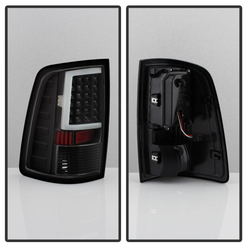 xTune 09-18 Dodge Ram 1500 (Incandescent Model) LED Tail Lights - Blk (ALT-ON-DR09-LBLED-BK)