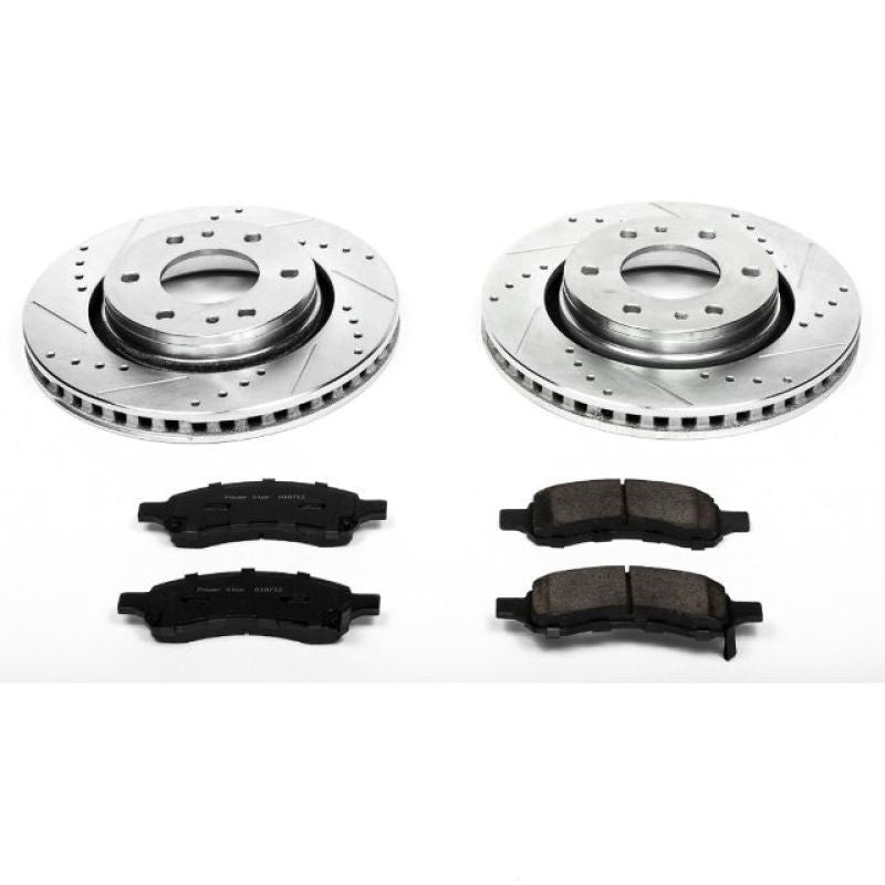 Power Stop 06-07 Buick Rainier Front Z23 Evolution Sport Brake Kit PowerStop