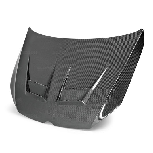 Seibon HD12VWG7-DV Carbon Fiber DV-Style Hood for 2015–2021 VW Golf MK7