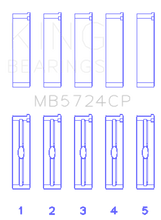 Load image into Gallery viewer, King Engine Bearings General Motors Duramax Diesel (Size +0.25mm) Main Bearing Set