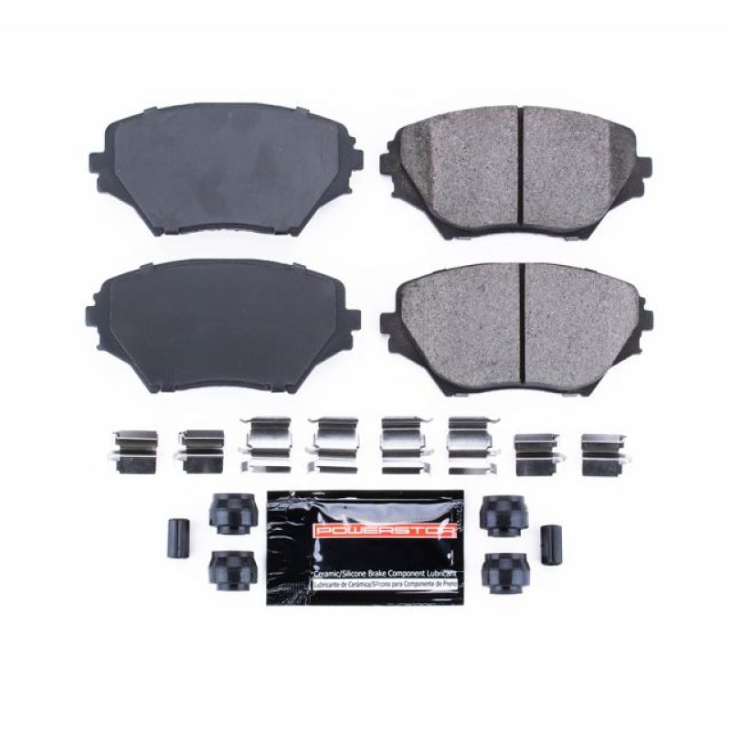 Power Stop 01-05 Toyota RAV4 Front Z23 Evolution Sport Brake Pads w/Hardware PowerStop