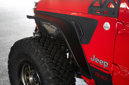 DV8 Offroad 20-24 Jeep Gladiator JT Slim Fender Flares FDGL-07