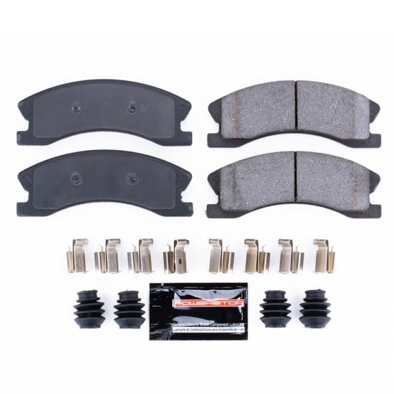 Power Stop 99-04 Jeep Grand Cherokee Front Z23 Evolution Sport Brake Pads w/Hardware PowerStop