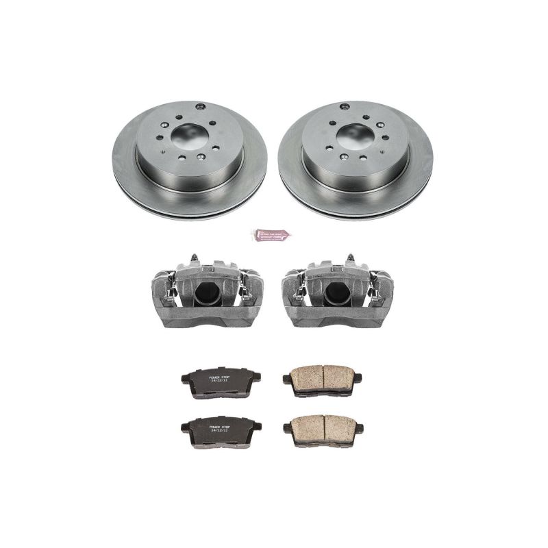 Power Stop 07-12 Mazda CX-7 Rear Autospecialty Brake Kit w/Calipers PowerStop