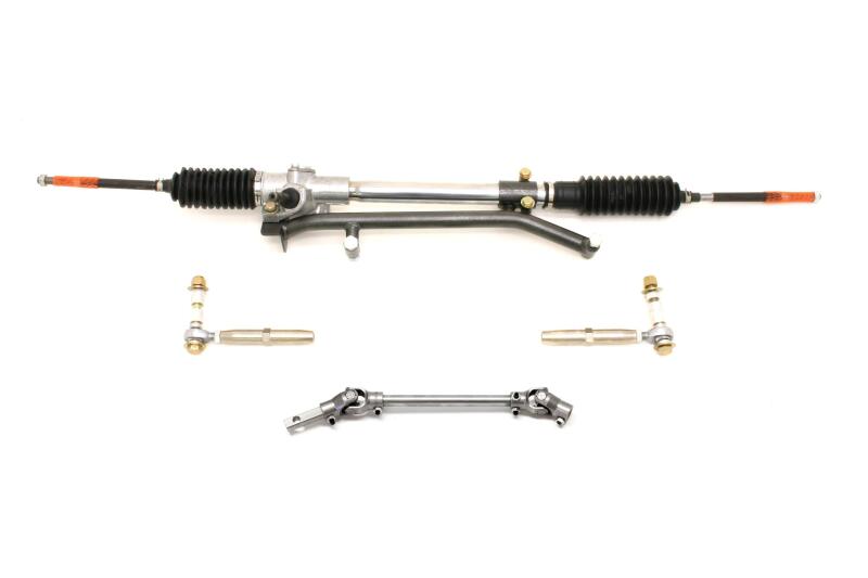 BMR 93-02 GM F-Body Manual Steering Conversion Kit (For Stock K-Member Only) - Black Hammertone