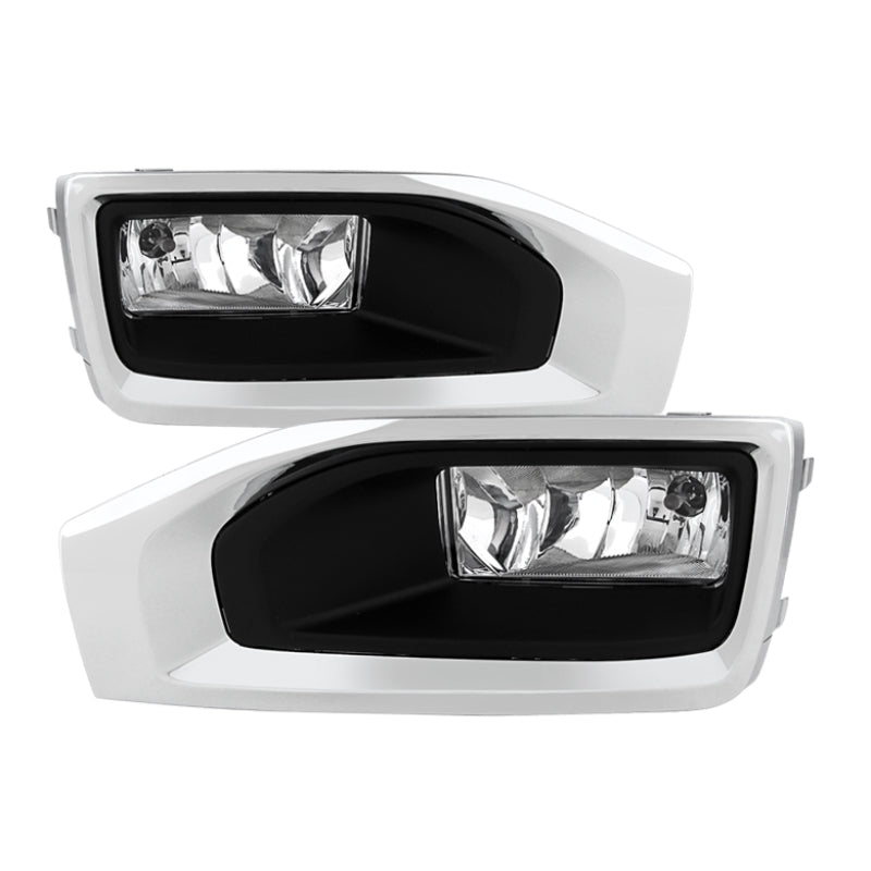 Spyder GMC Yukon/Yukon XL 2015-2017 OEM Fog Lights W/Cover and Switch Clear FL-GYD15-C SPYDER