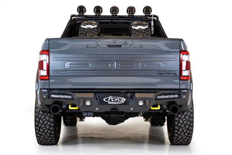 Addictive Desert Designs 21-22 Ford Raptor HoneyBadger Rear Bumper Addictive Desert Designs