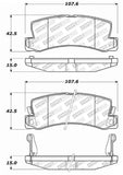 StopTech Street Disc Brake Pads - 305.03250