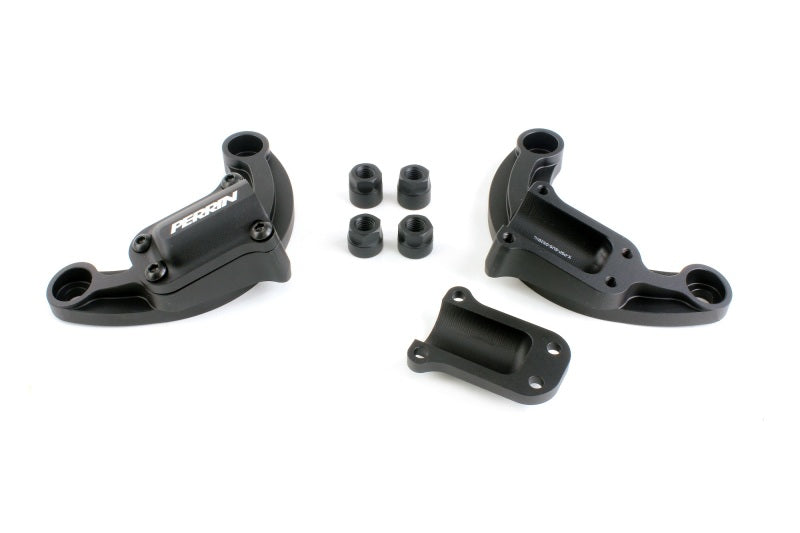 Perrin 2022 Subaru WRX Strut Brace w/ Billet Feet -  Red Perrin Performance