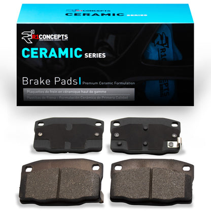 R1 Front & Rear Ceramic Brake Pads 1988-1993 Pontiac 6000/Lemans & More - 2310-0378-00