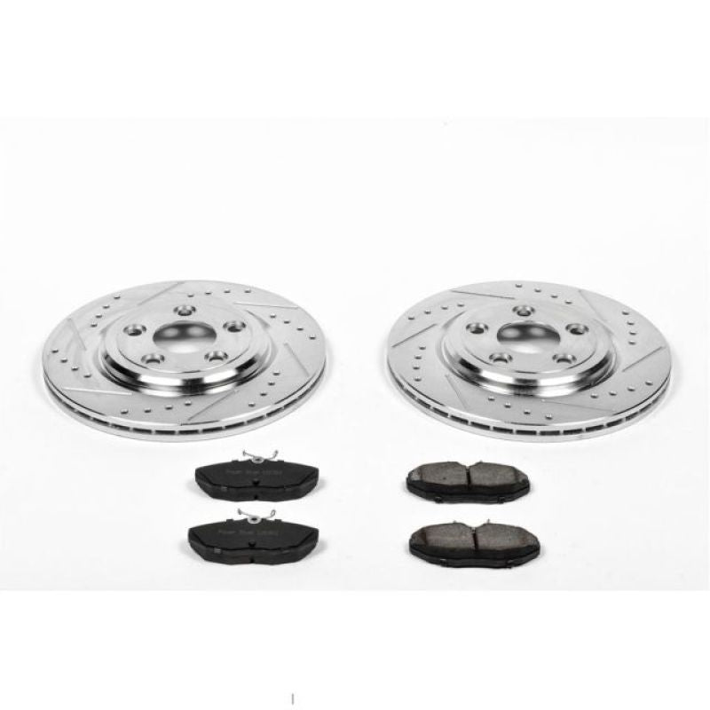 Power Stop 03-05 Jaguar S-Type Rear Z23 Evolution Sport Brake Kit PowerStop