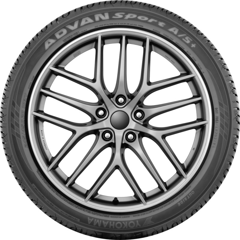 Yokohama Advan Sport A/S+ Tire - 225/55R17 97W Yokohama Tire